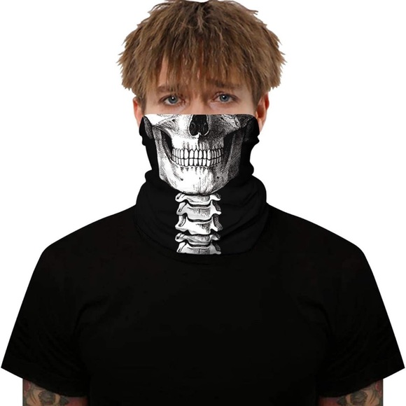 New Skull Neck Gaiter - Picture 2 of 4